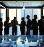 Group of Business Talking in a Meeting